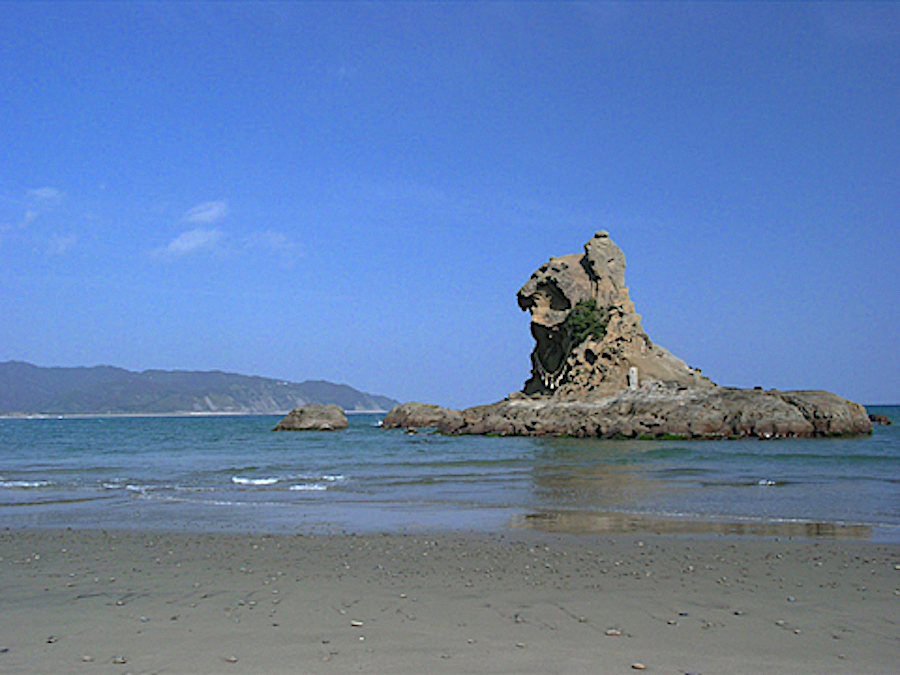 梅ヶ浜・ライオン岩