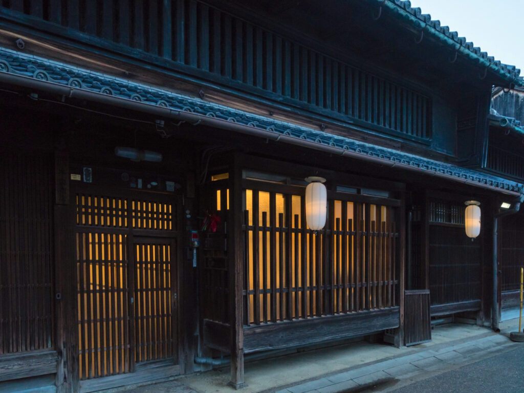 奈良町の町並み