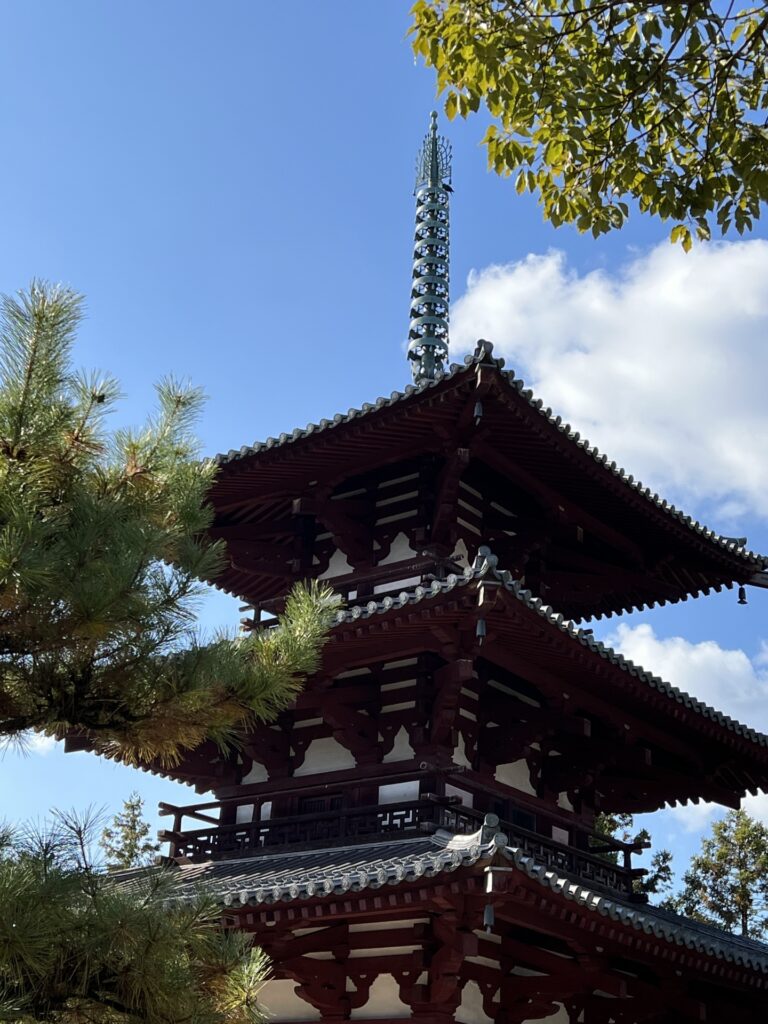 法輪寺・三重塔