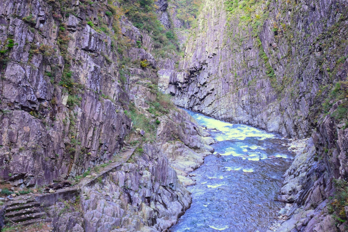 清津峡(清津峡渓谷トンネル)