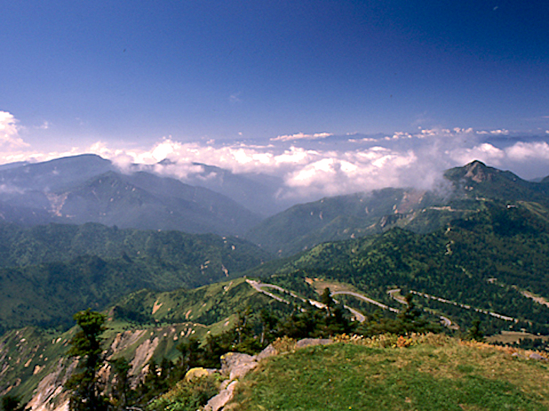 横手山