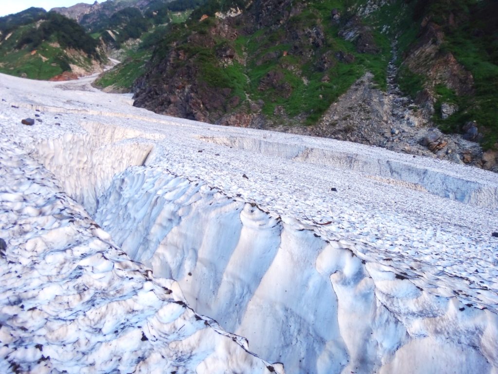 白馬大雪渓遊歩道