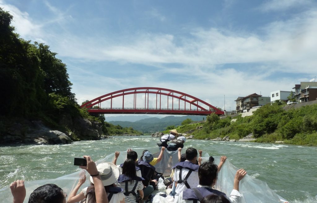 天竜川・舟下り