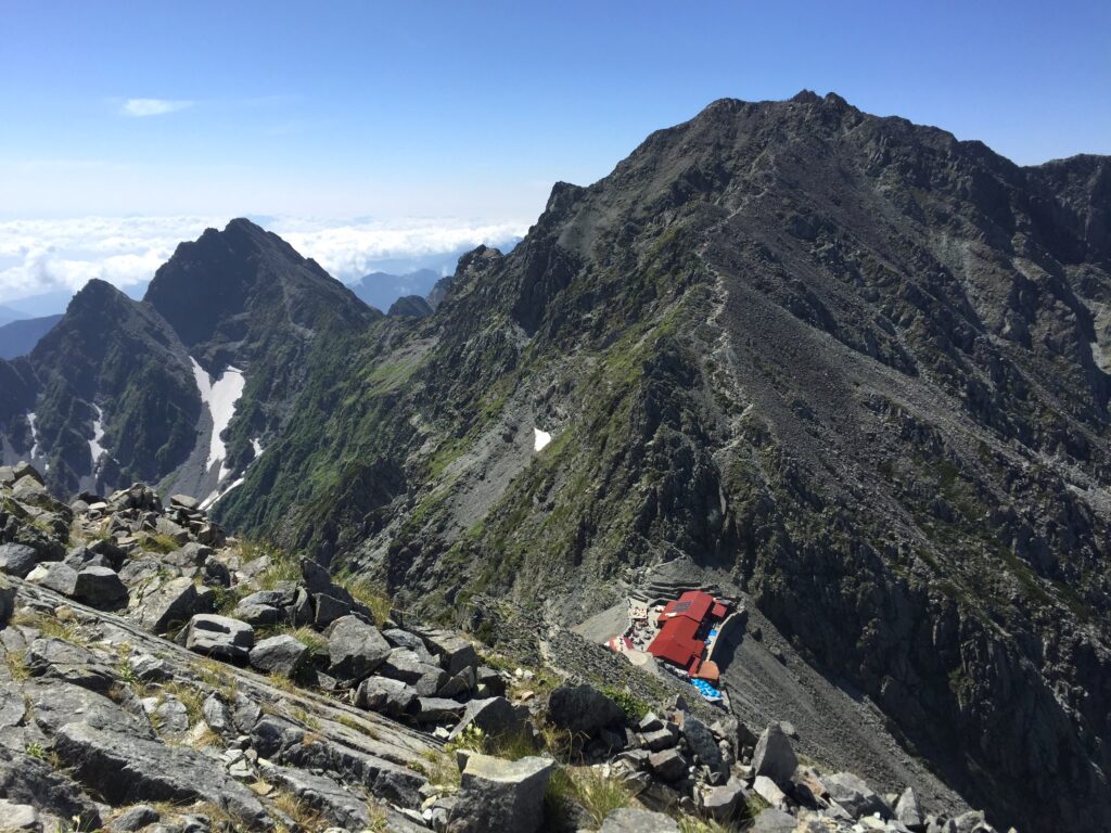 涸沢岳