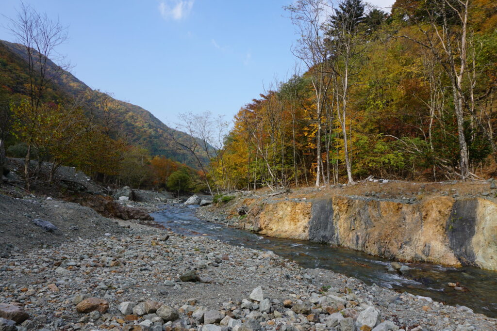 中央構造線安康露頭