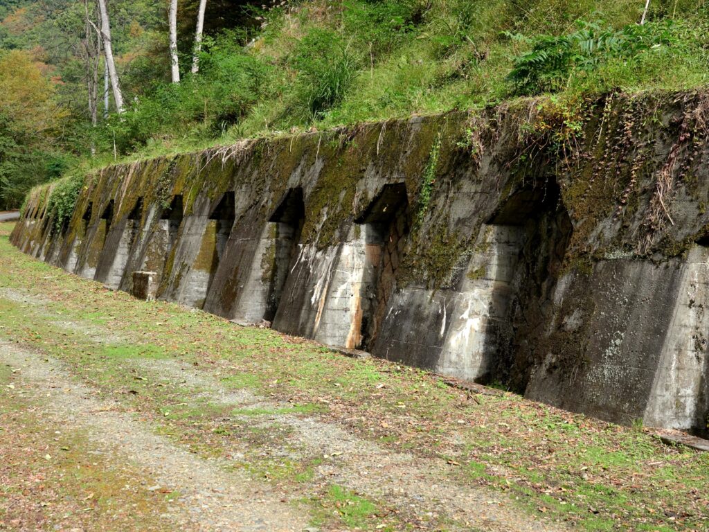 篠ノ井線廃線敷・潮沢信号場跡