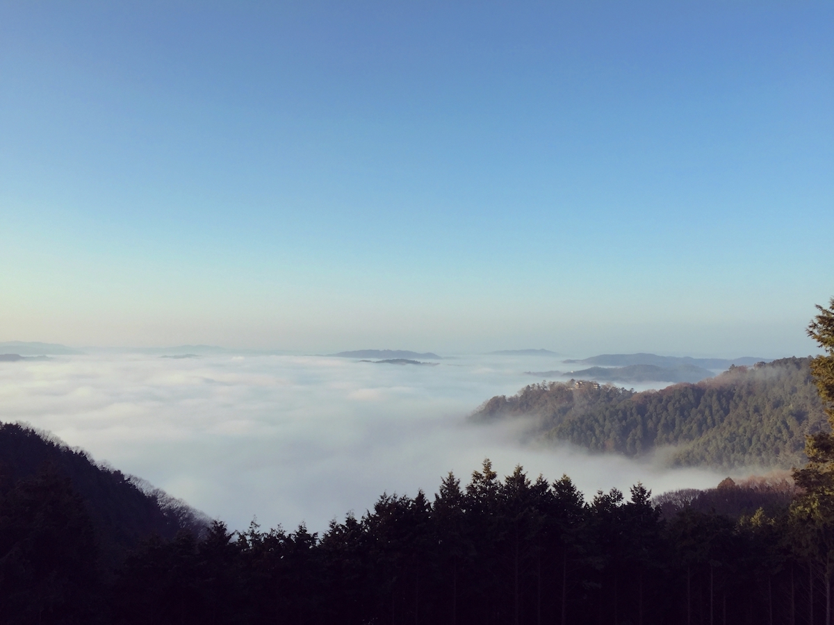 雲海展望台(備中松山城展望台)