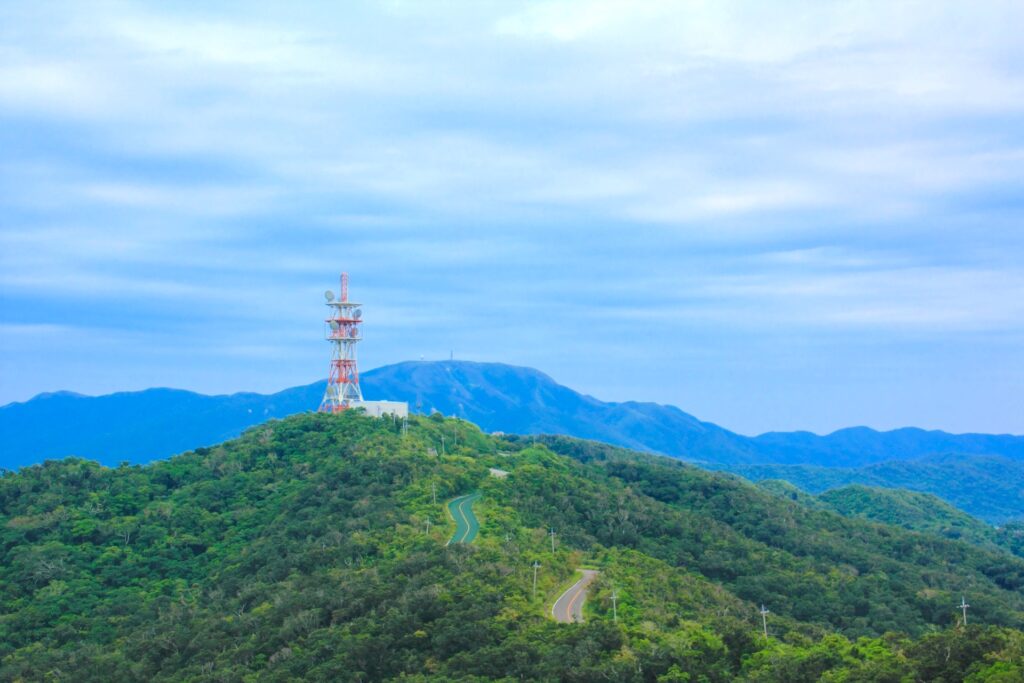 バンナ公園・エメラルドの海を見る展望台