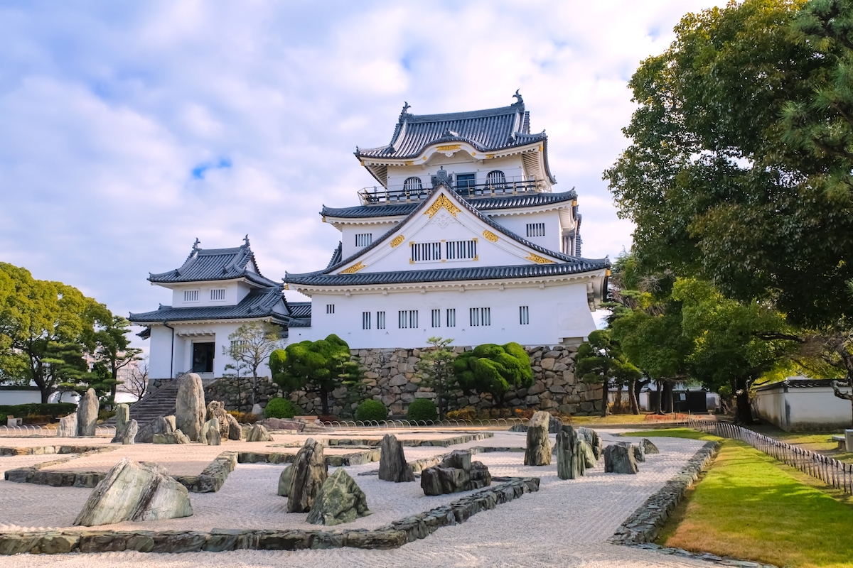 岸和田城