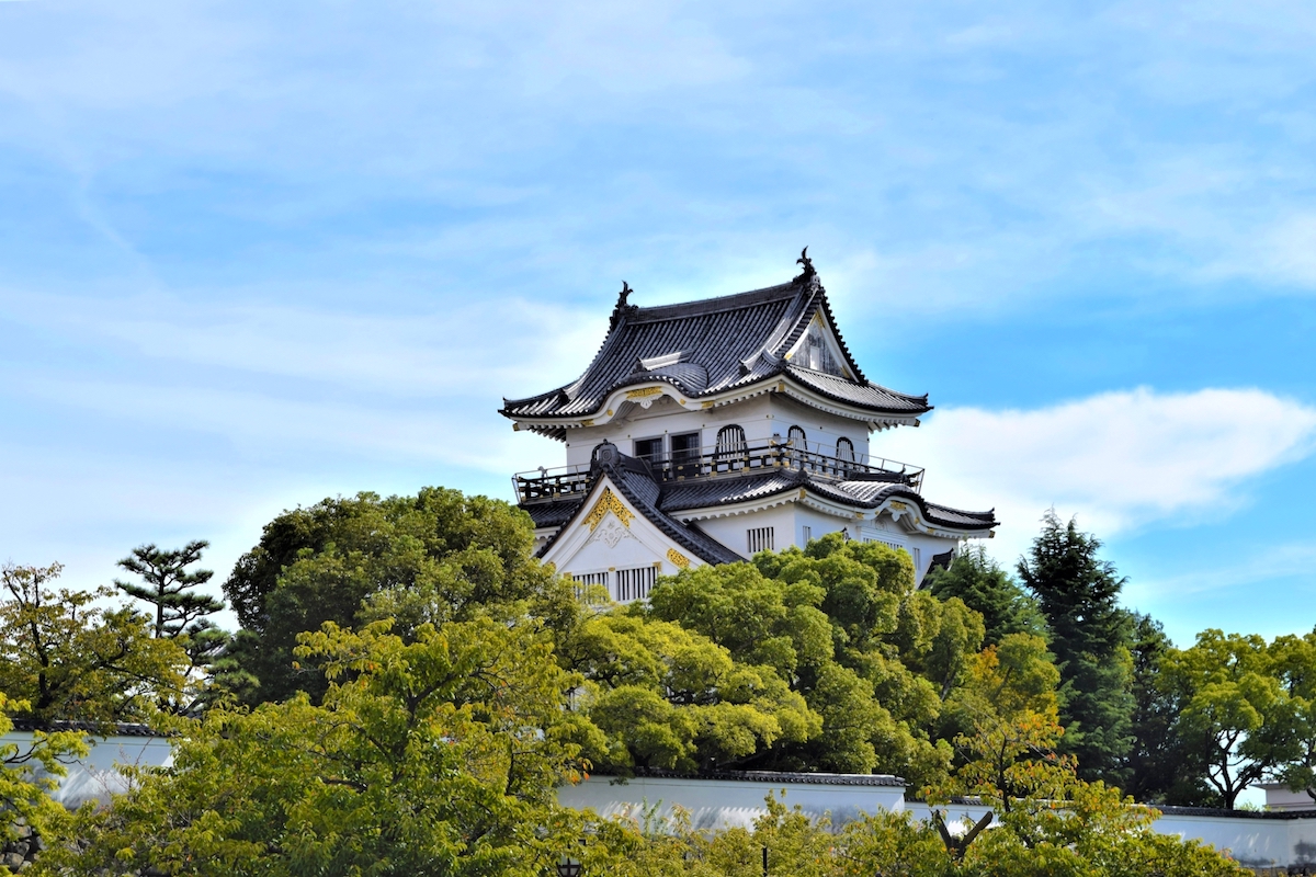 岸和田城