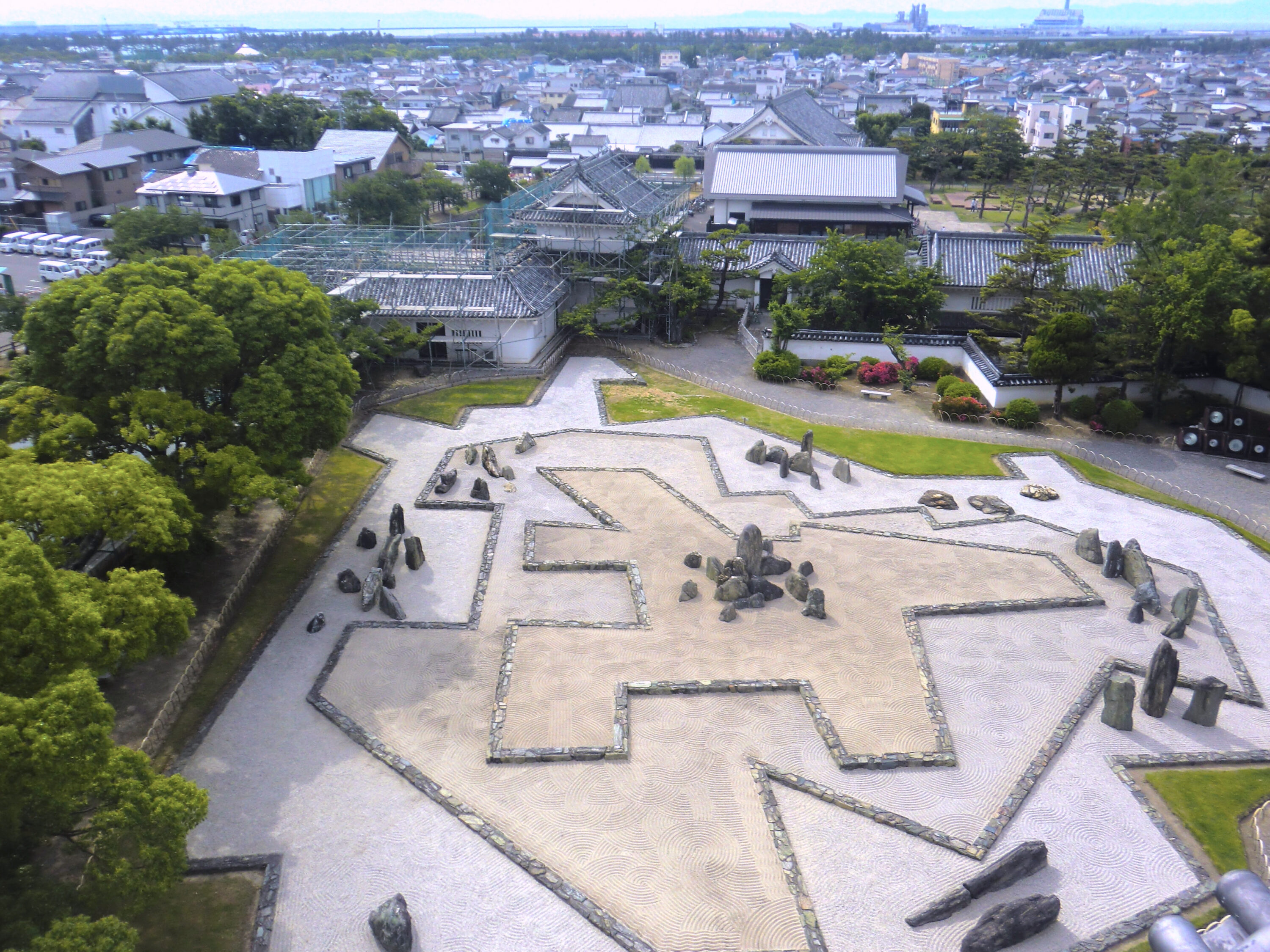 岸和田城庭園八陣の庭