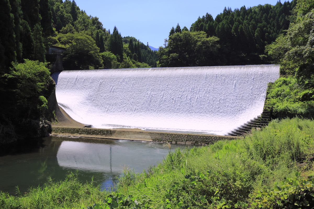 白水ダム(白水溜池堰堤)