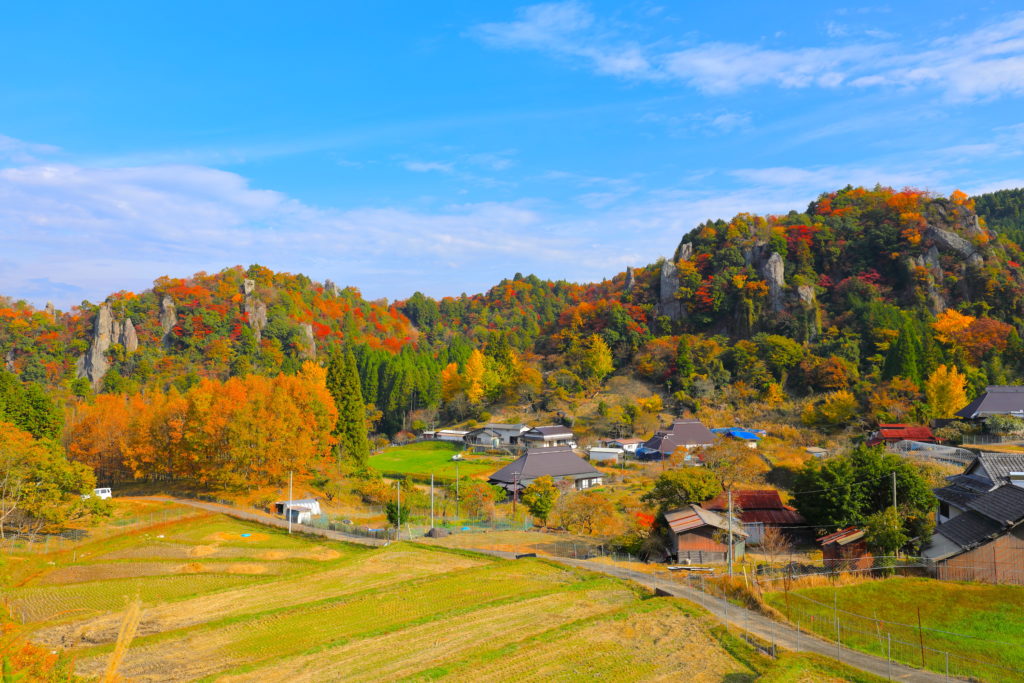 立羽田の景（裏耶馬溪）