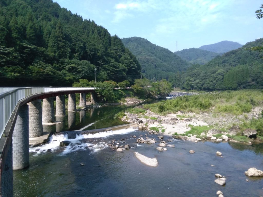 旧耶馬溪鉄道山国川第二橋梁