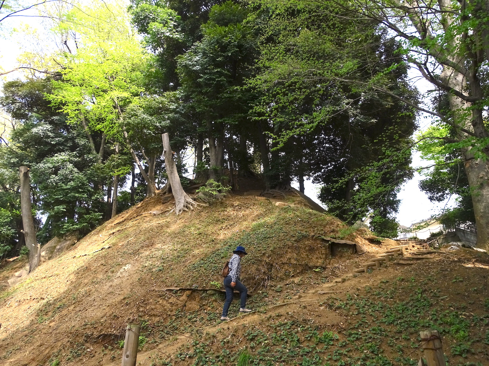 木曽呂の富士塚