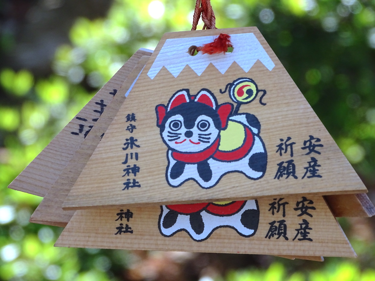 鎮守氷川神社(富士塚)
