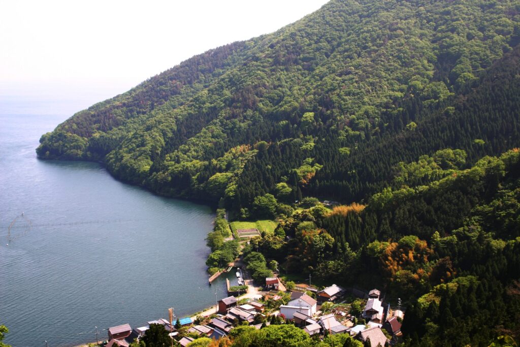 菅浦の湖岸集落