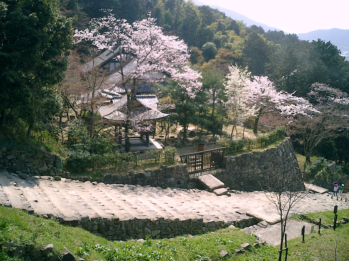 安土城 徳川家康邸跡(摠見寺仮本堂)