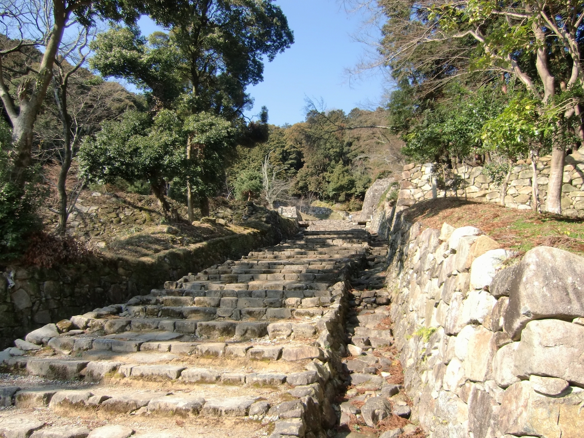 安土城 大手道