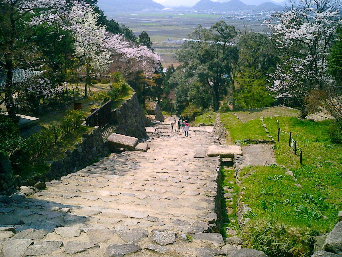 安土城 大手道