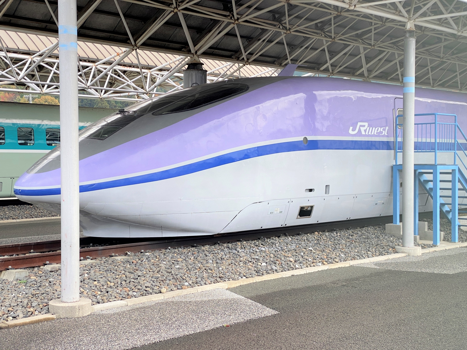 新幹線高速試験車両保存場