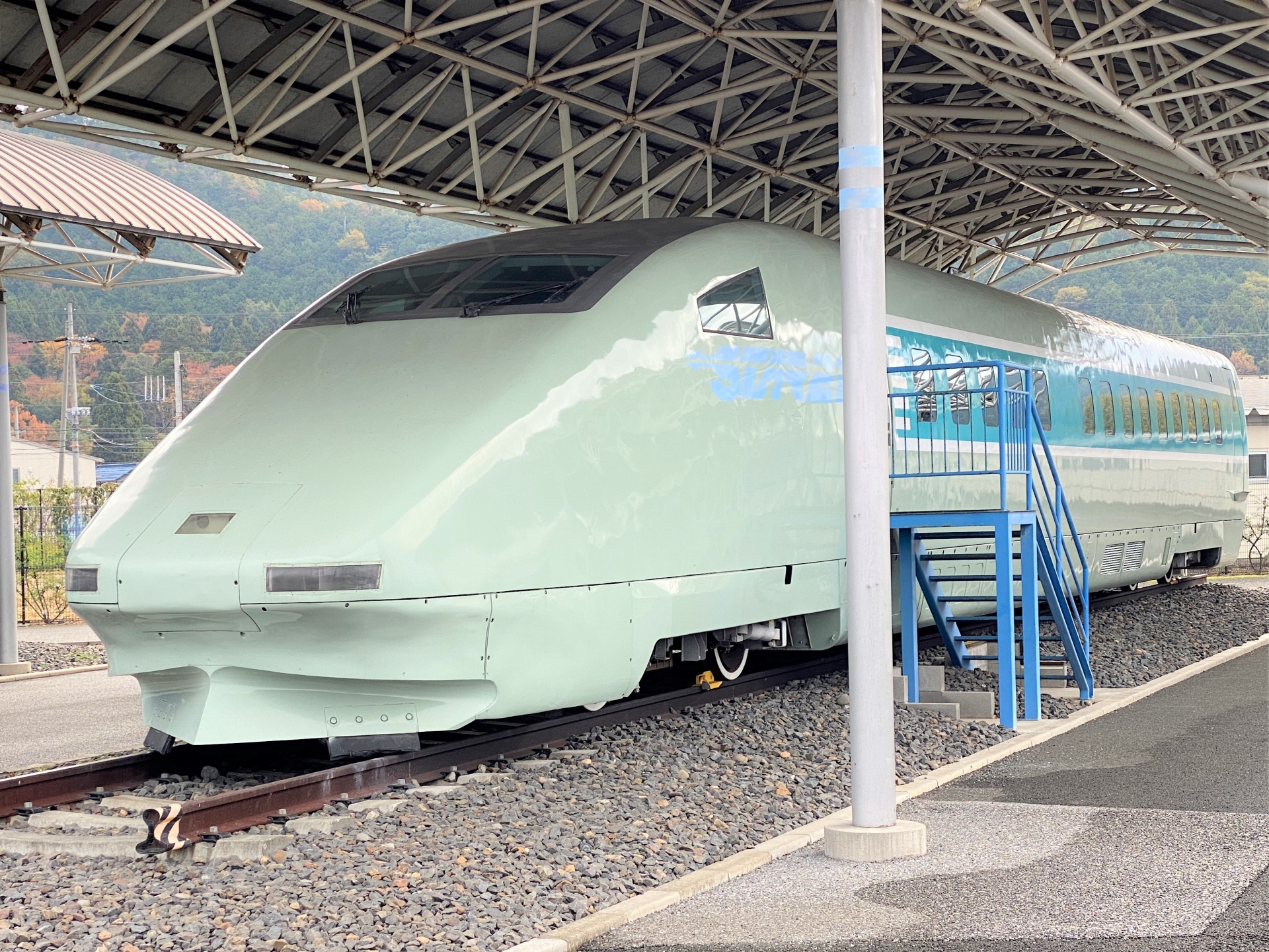 新幹線高速試験車両保存場