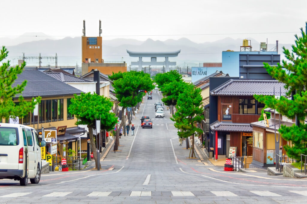 出雲大社・宇迦橋大鳥居
