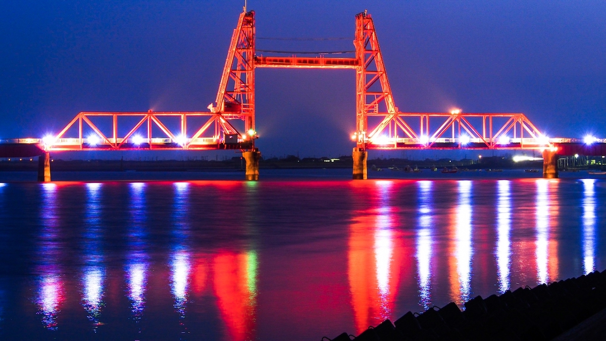 筑後川昇開橋