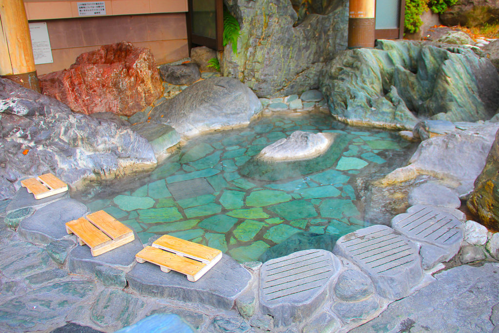 シーボルトの足湯