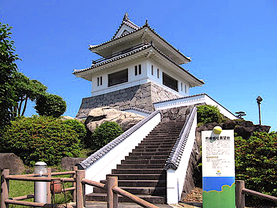 竹崎城（竹崎城址展望台）