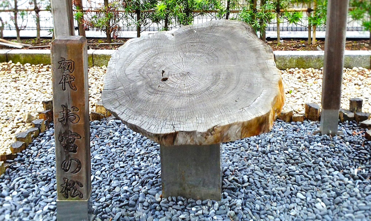 お宮の松