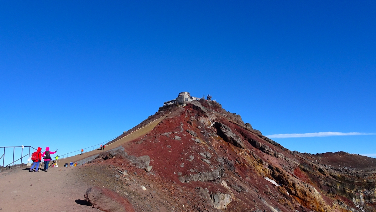 富士山 剣ヶ峰