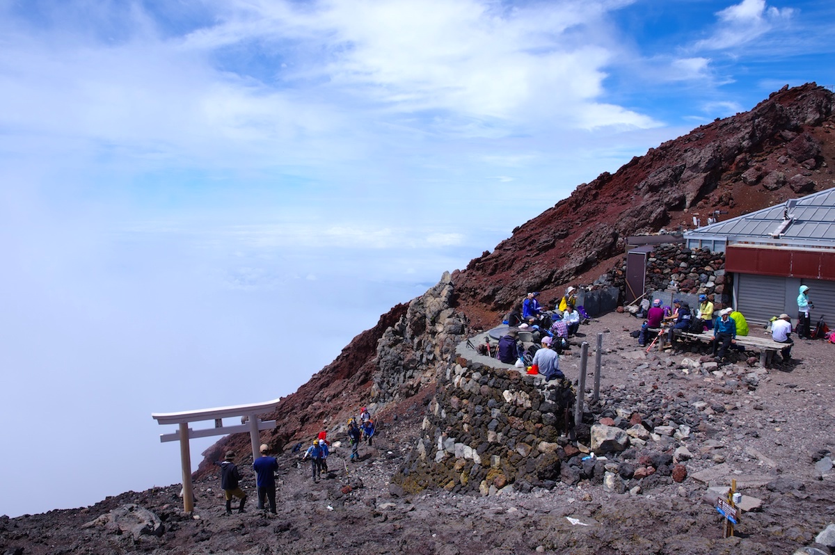 富士山 富士宮口山頂