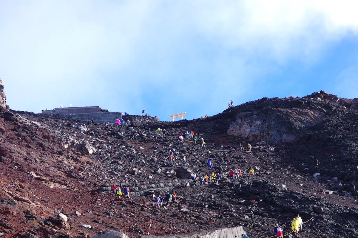 富士山 富士宮口山頂