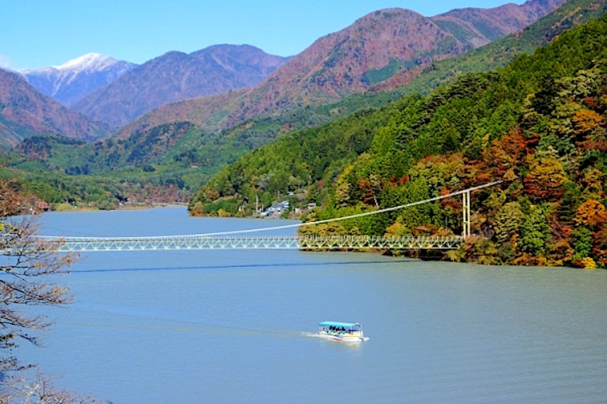 井川湖渡船