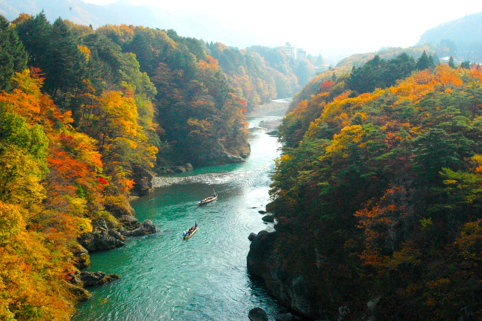 鬼怒川ライン下り