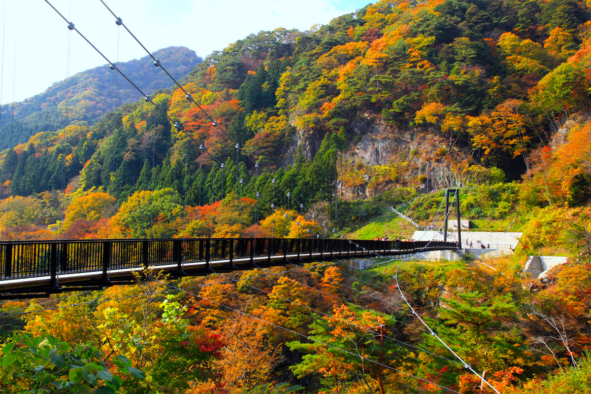 鬼怒楯岩大吊橋