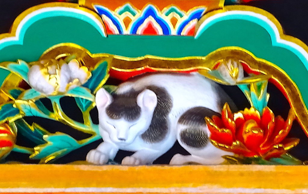 日光東照宮・眠り猫