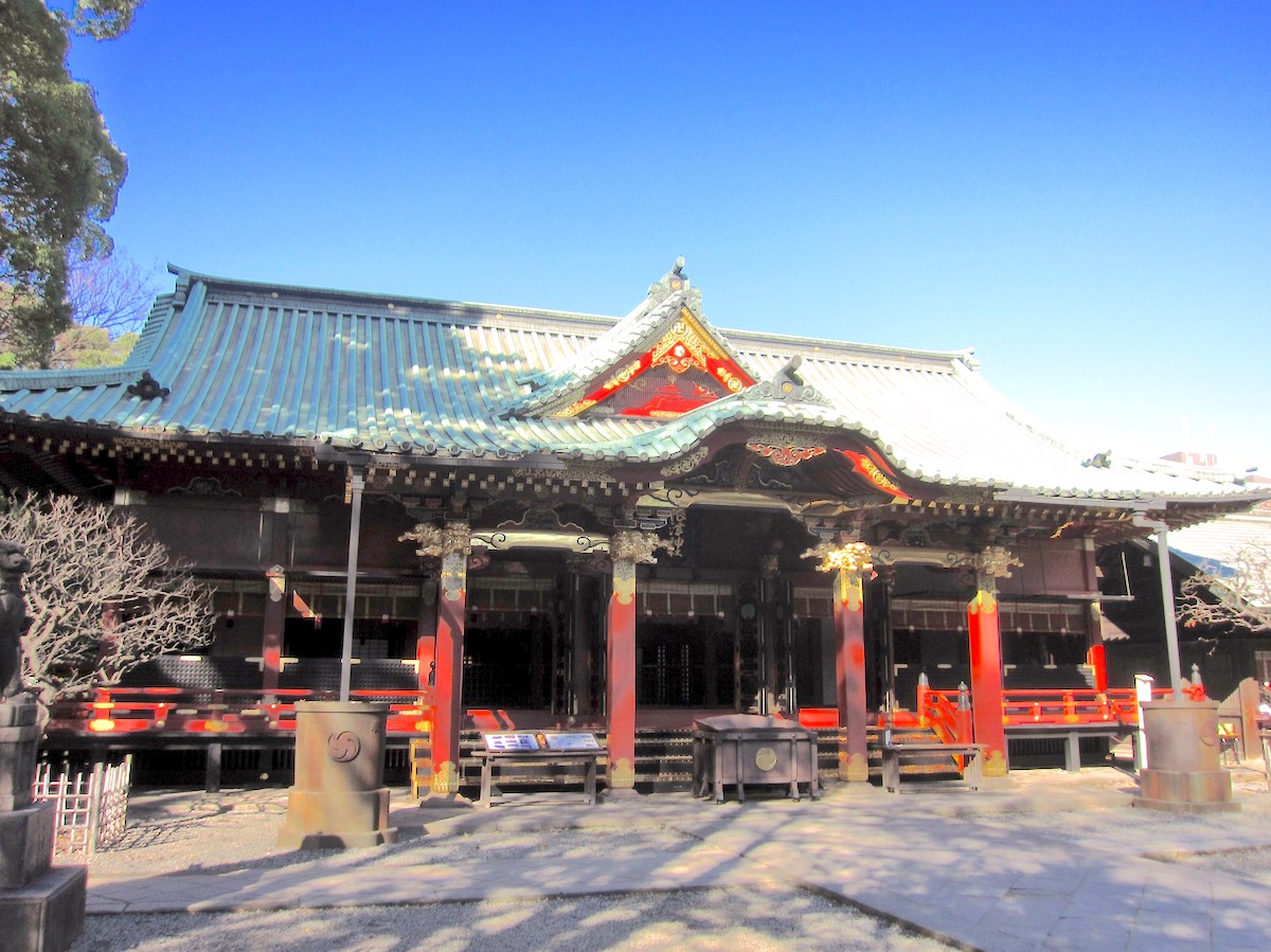 根津神社・拝殿