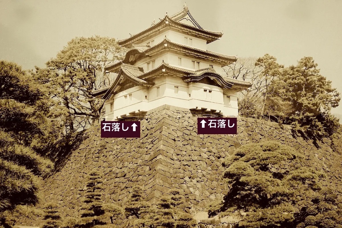 江戸城 富士見櫓（皇居東御苑）