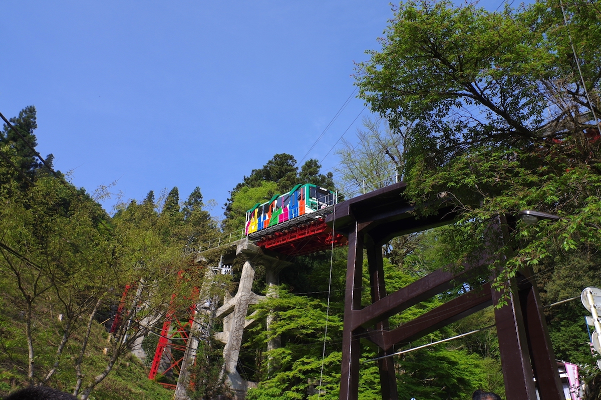 御岳登山鉄道ケ-ブルカー