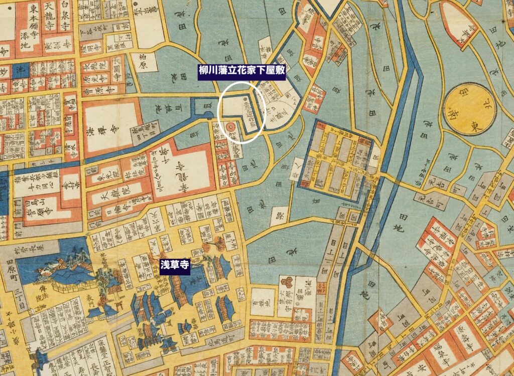 柳川藩江戸下屋敷