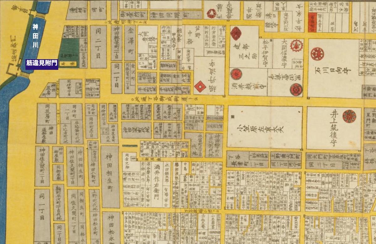 筋違見附