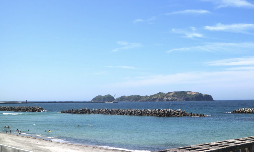 新島・前浜海岸（本村前浜海岸）