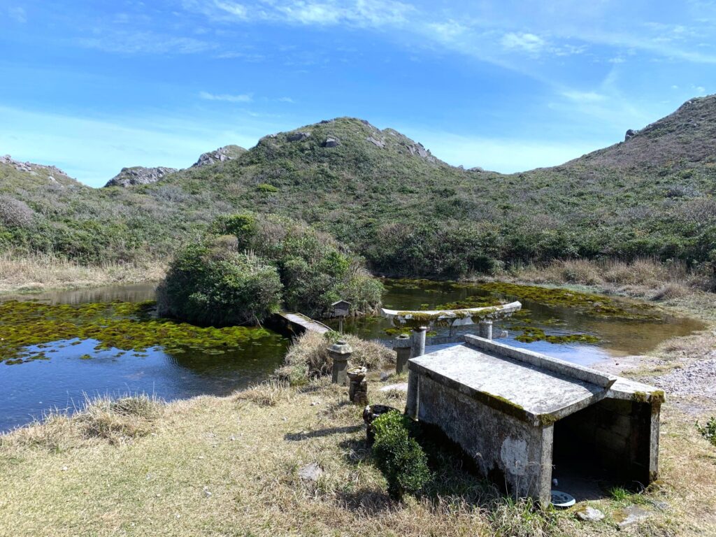 天上山・不動池