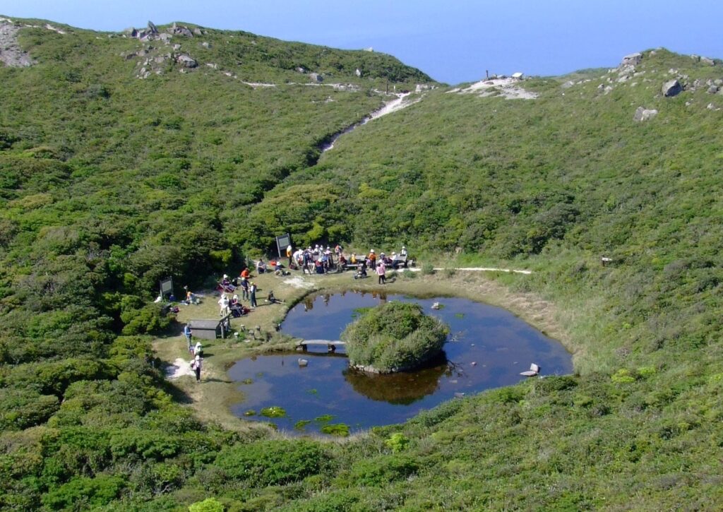 天上山・不動池
