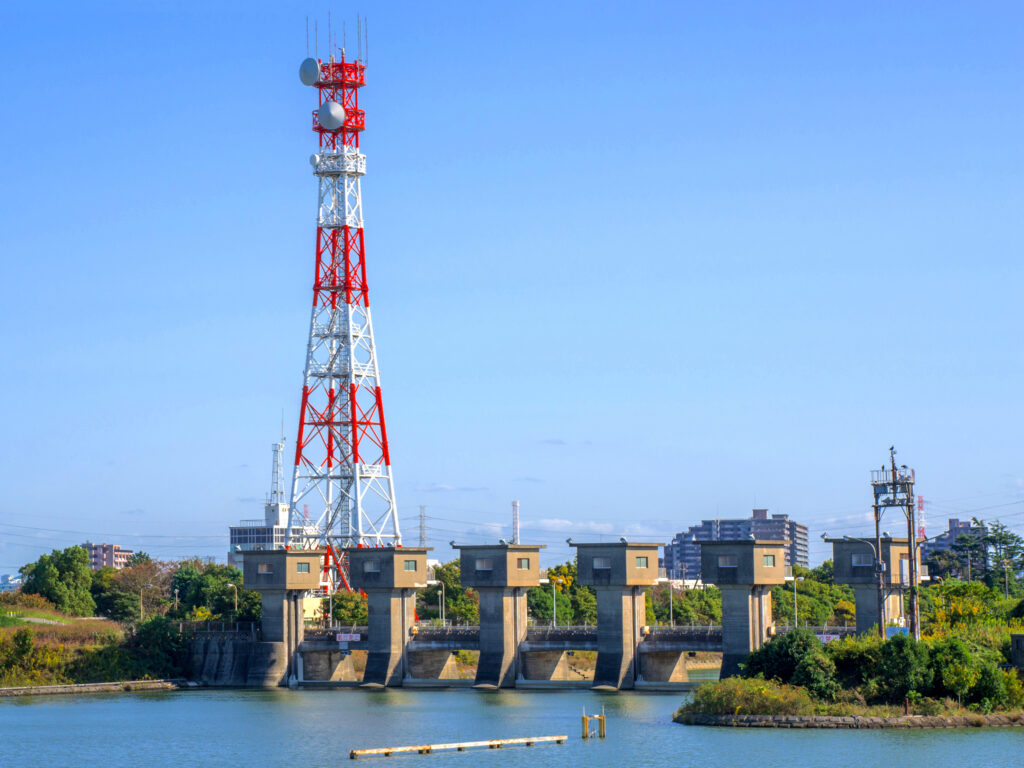 江戸川水閘門