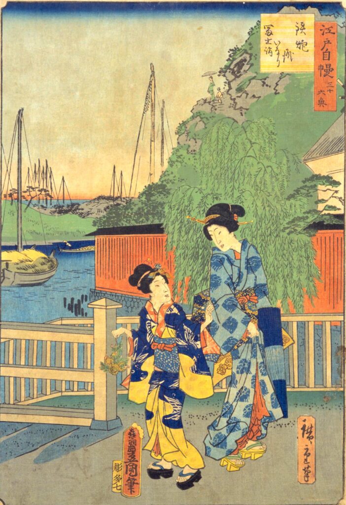 鉄砲洲富士（鐵砲洲稲荷神社）