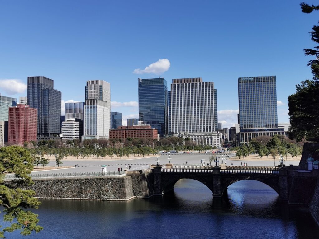 皇居正門石橋（眼鏡橋）