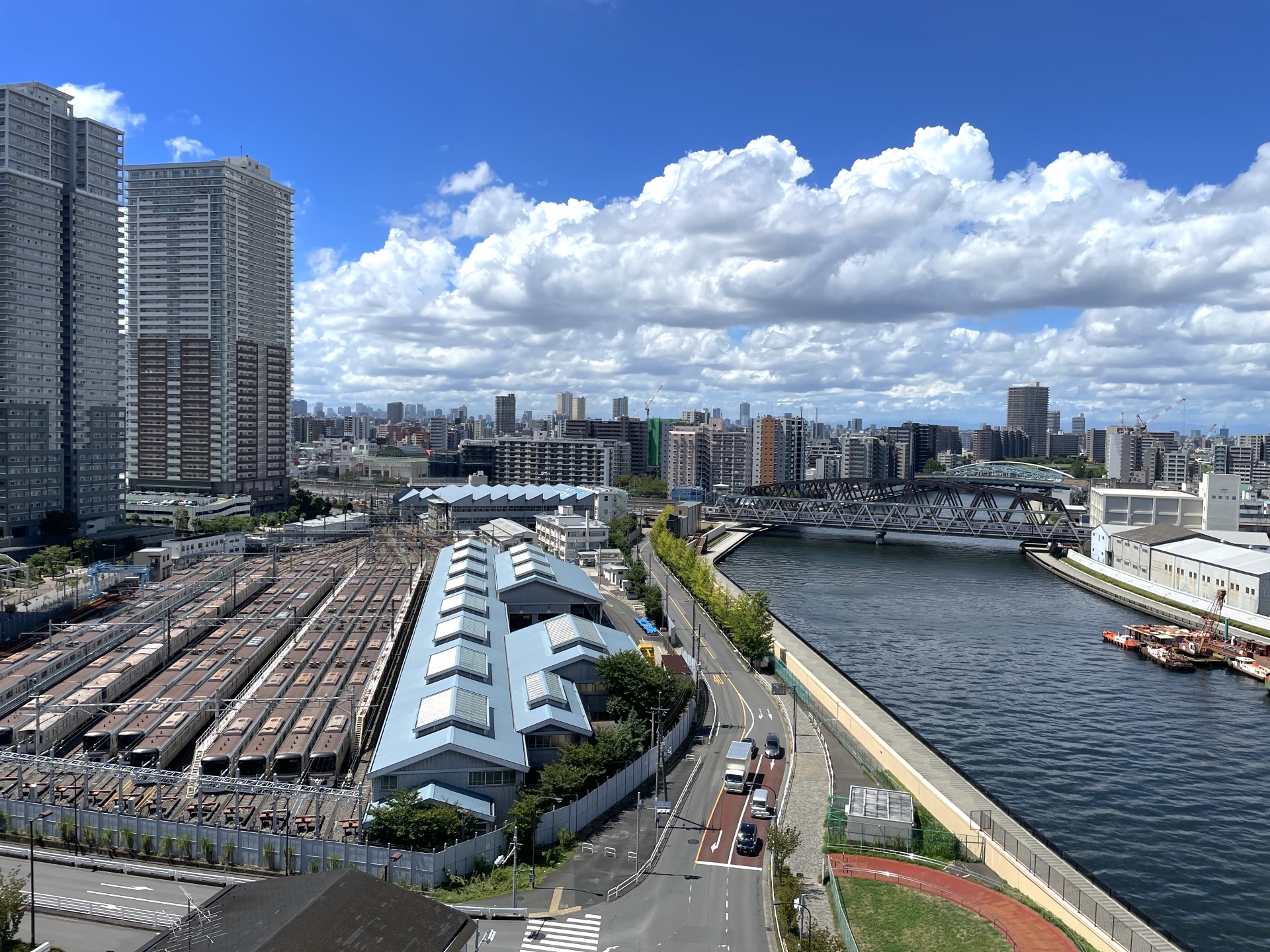 東京メトロ千住検車区